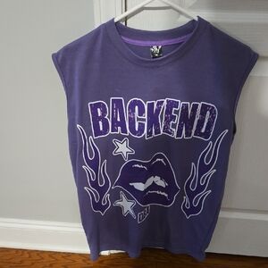 Purple Graphic Kids Shirt